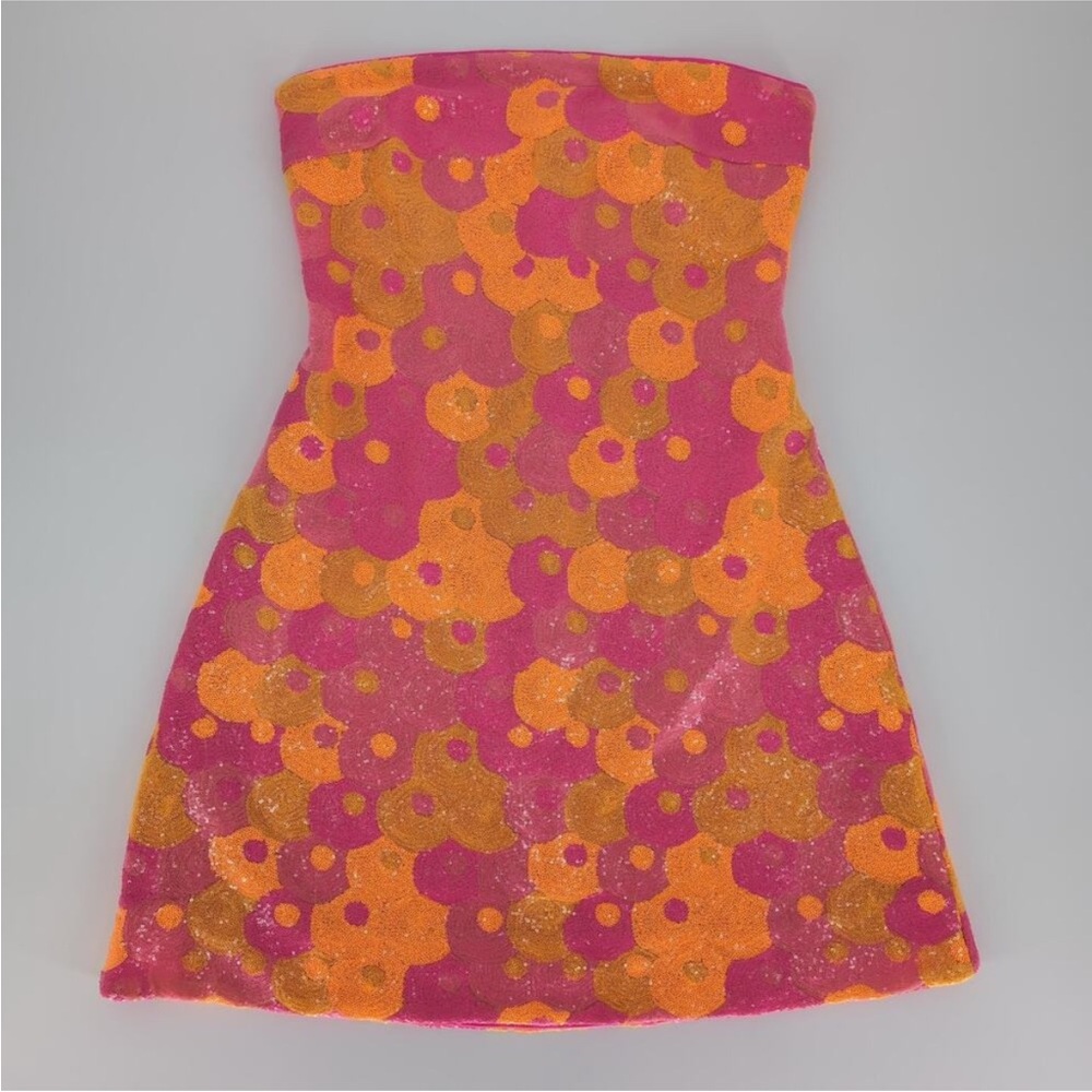 Susana Monaco sequin flare dress - Picture 6 of 8